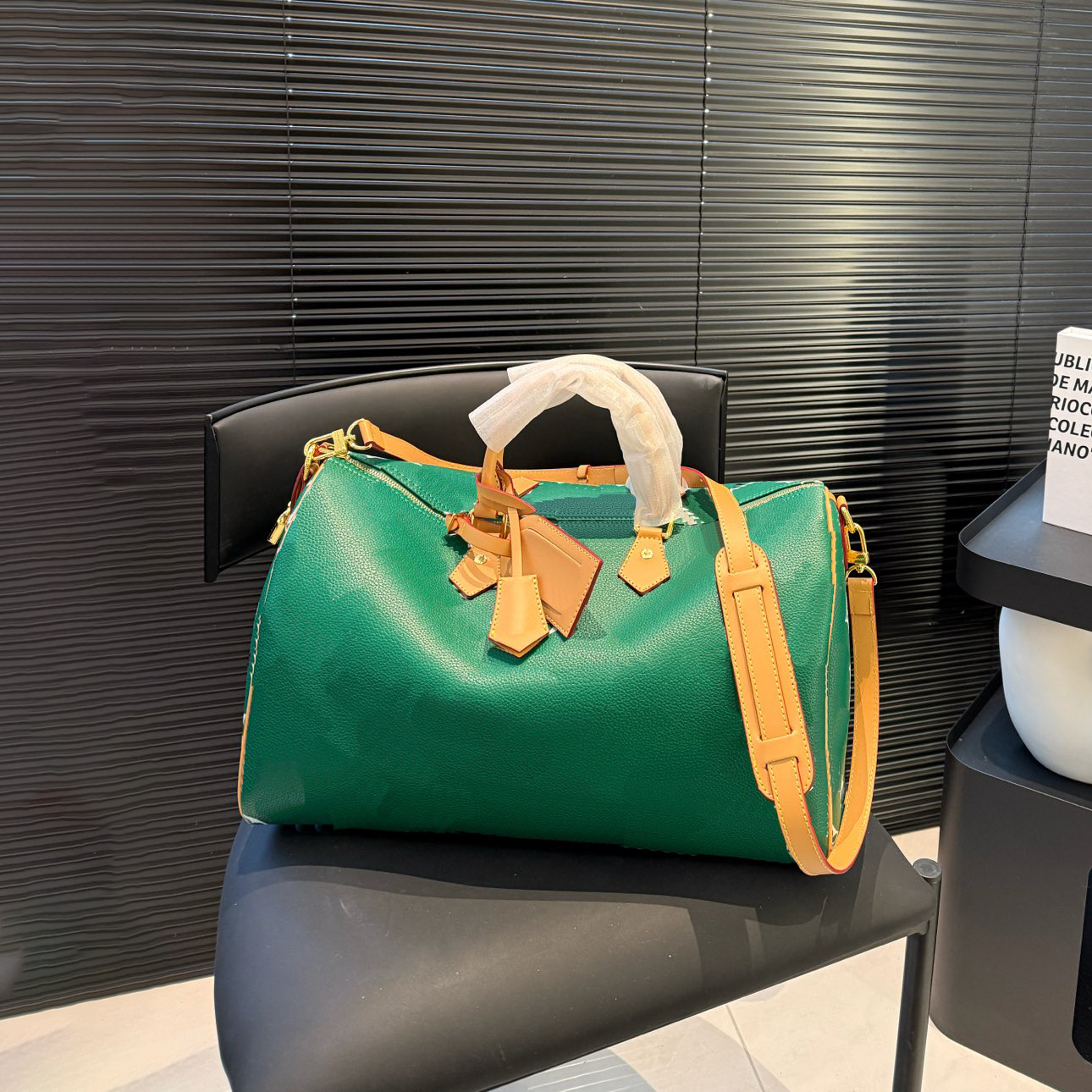 26ss duffle bag designer Luxury Designer bags mens duffle sports travel Leather tote trunk crossBody Shoulder Bag handle large luggage tote