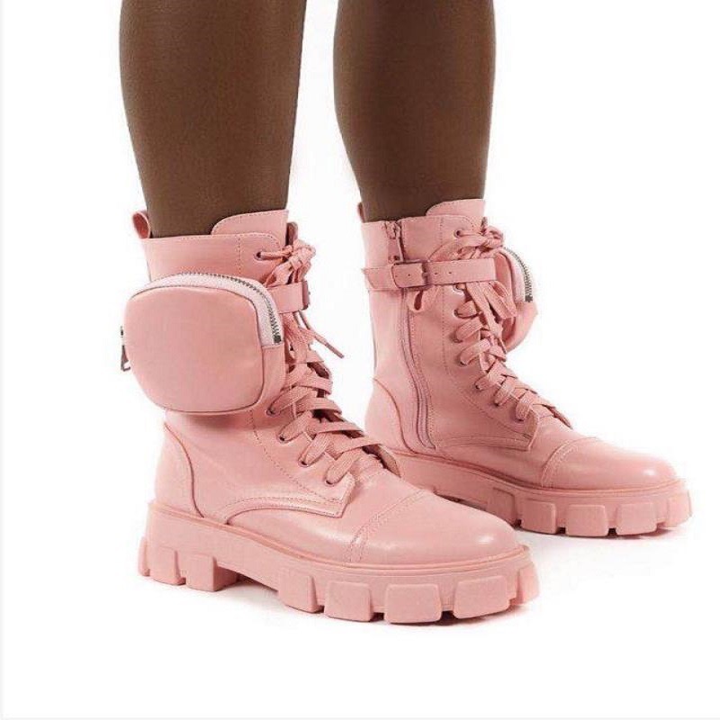 Mid-calf short boots for women, trendy new, British style retro versatile fashion, handsome leather boots short boots factory direct.