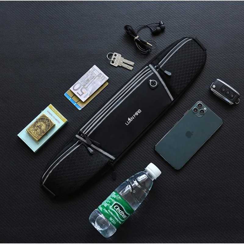 Outdoor Sports Waist Bag Mobile Phone Bag Waist Bag for Men and Women Multifunctional Belt Bag That Can Hold Water BottleT251128
