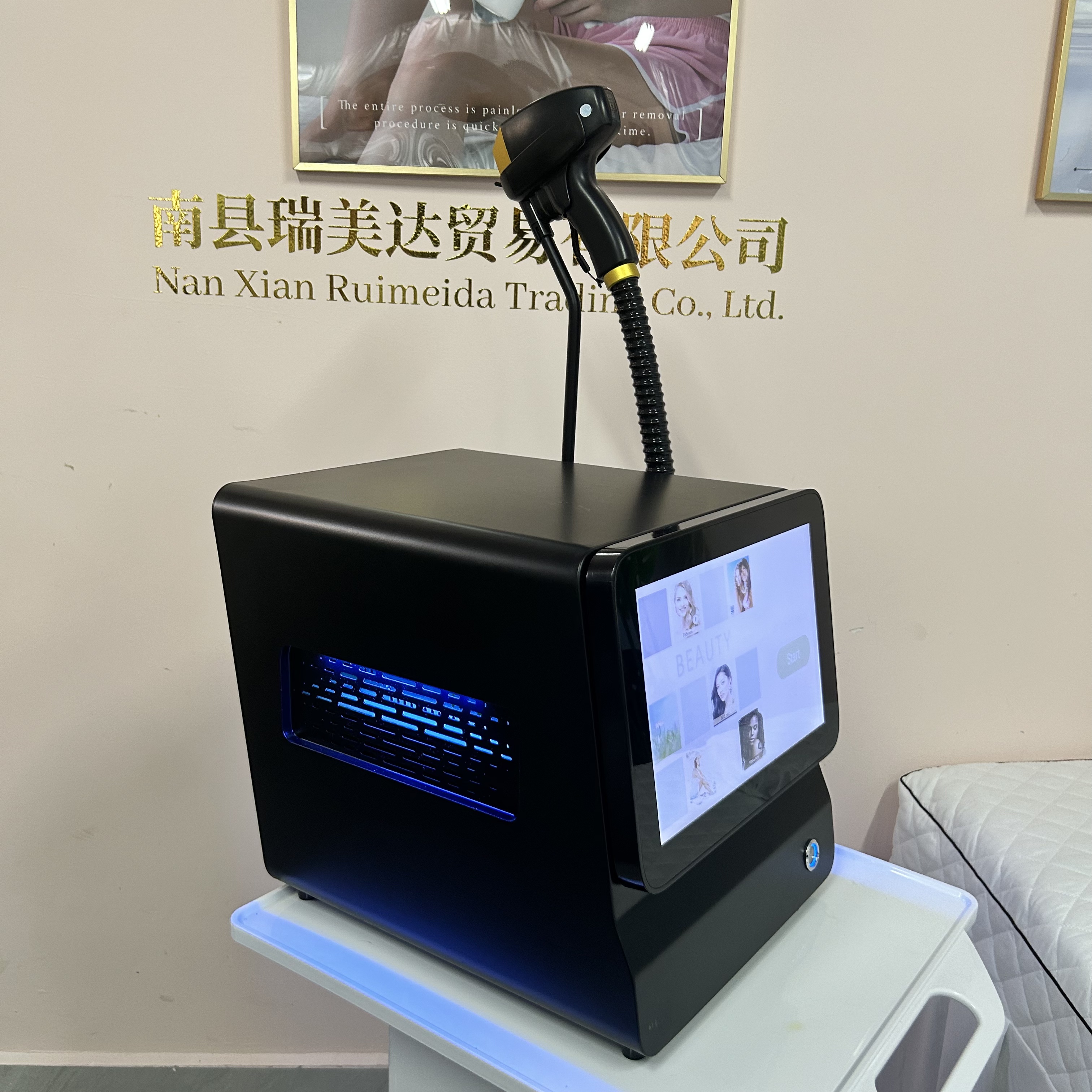 High Power Diode Laser Hair Removal Device 3 Wavelength Ice Cooling System Painless Permanent Hair Reduction Machine For Spa Clinic Salon