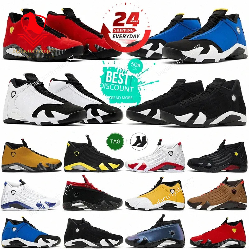 2026 Top Jordly14 J14 J14s 14s Designer Basketball Shoes Sneakers Light Ginger White University Gym Red Toro Oxidized Men Luxury Outdoors Trainers Sports With Box