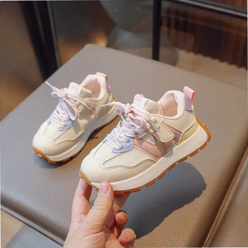 Children Shoes Girls Boys Sneakers Running Antislip Soft Bottom Comfortable Kids Toddler Casual Flat Sports White ShoesT251128