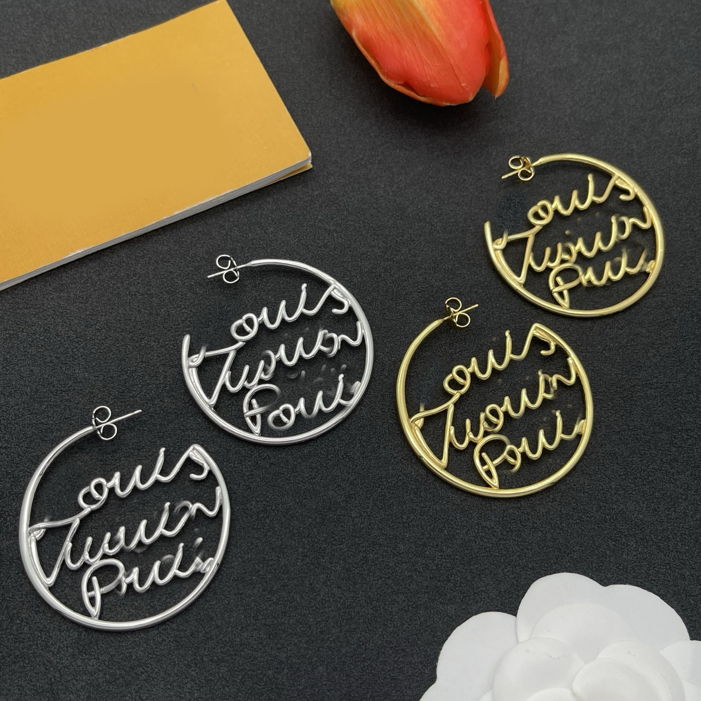 Designer Earrings Luxury Letter Charm Hoop Earrings Gold Silver Plated Stud Earrings For Women Men Party Fashion Jewelry Christmas Gift