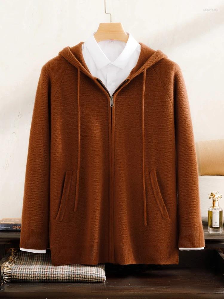 Men's Sweaters Hood… - image