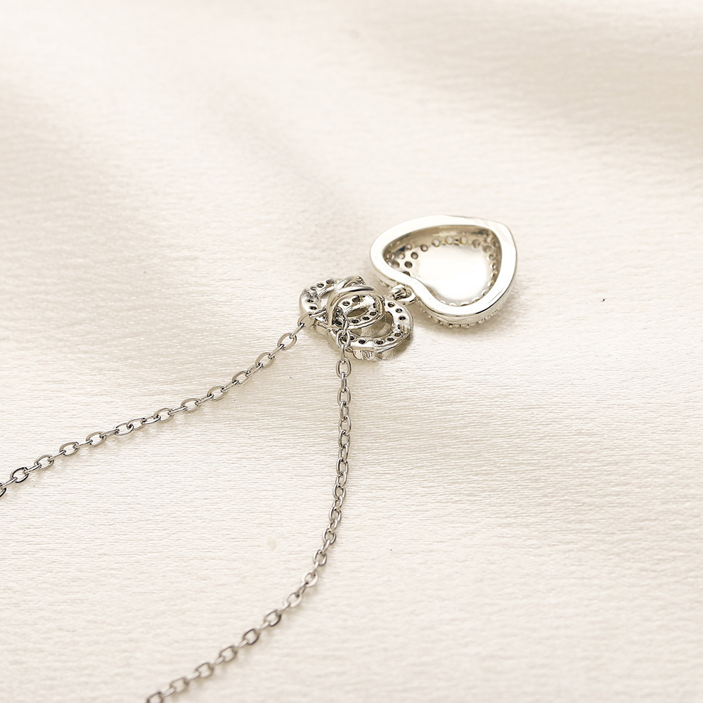 Crystal Pendants Necklaces Classic Wedding Designer High Quality Gold Plated Stainless Steel Letter Choker Pendant Necklace Chain Jewelry Accessories