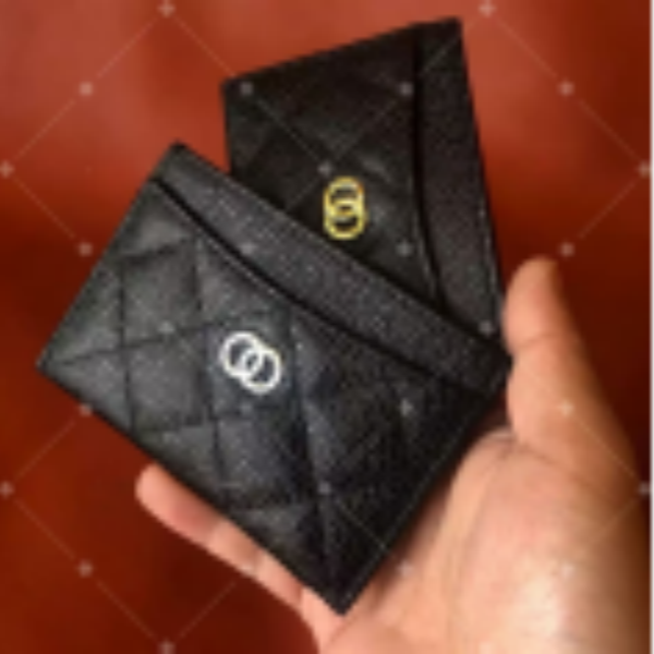 Classical Women Luxury CardHolder Ava Designer Wallet Id Card Coin Purses Leather Fashion Key Pouch Mens Card Holders Zippy Purses Chain Money Wallets purse