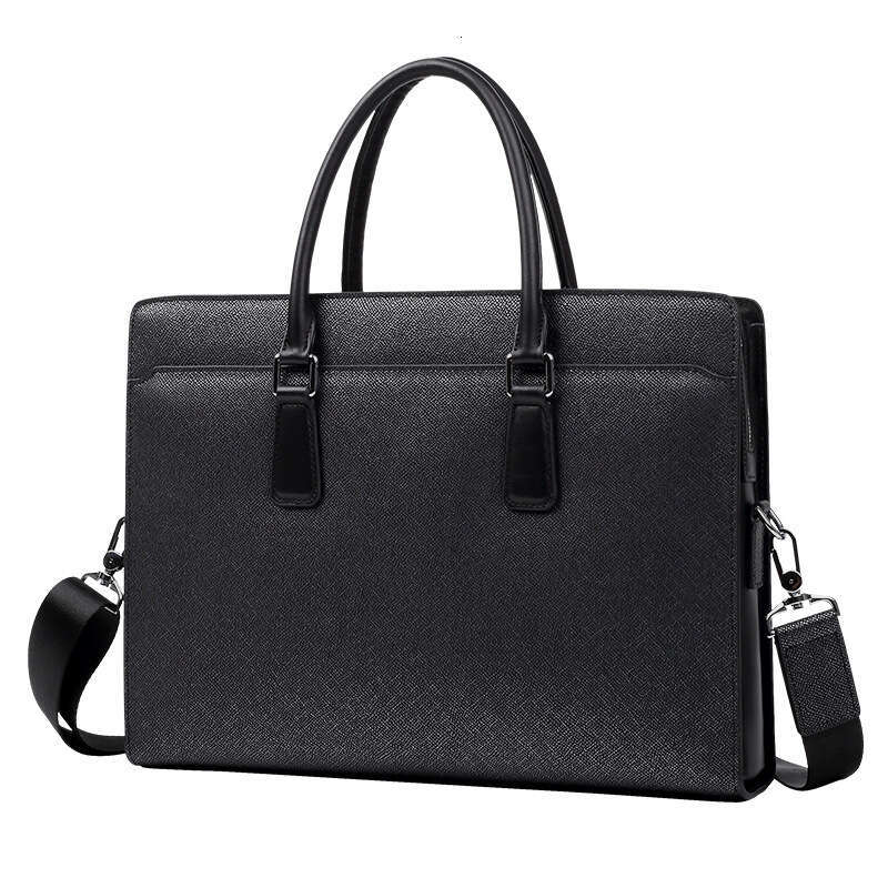 Luxury Bag Designer Niche New Satchel Leather Tote Bag Business Fashion Anti-theft Password Lock Bag High-end Feeling Inch Men's Top Handle Bags 