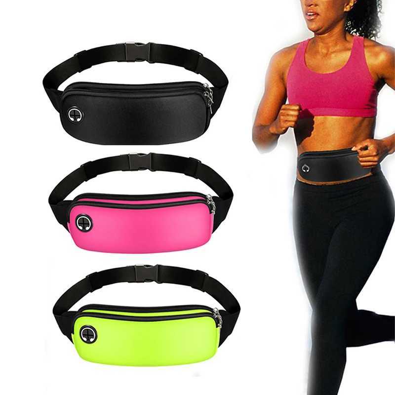 Sport Running Waist Bag Zipper Fanny Pack Adjustable For Cycle Yoga Hiking Travel Workout Walking Fishing FitnessT251128