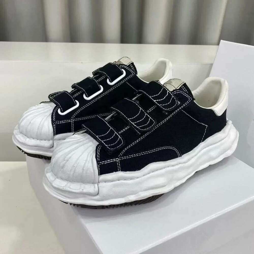 Bone 2025 canvas color blocked sports men's casual couple style thick soled board shoes women's spring new trend