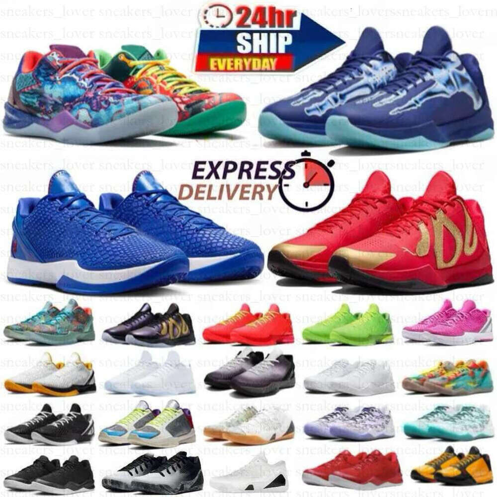 Black Mamba 6 5 Protro Reverse Grinch Grinches Basketball Shoes Mambacita 8 Eybl Think Pink Bruce for Men Women Big Kids Top Quality Trainer Outdoor Sport Good Sneaker