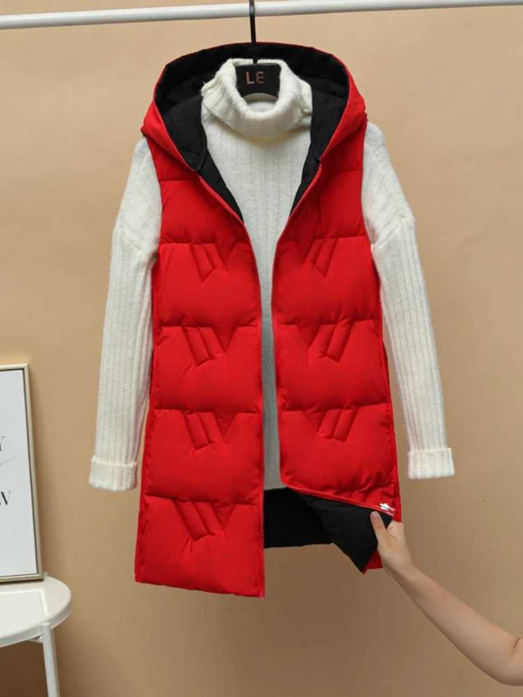 New Zipper Down Cotton Vest Women Autumn Winter Short Loose Casual Waistcoat Women Clothing Sleeveless Jacket Top Solid VintageT251128