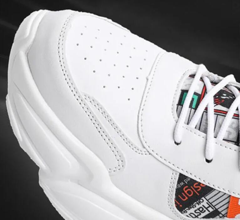 Autumn men's shoes summer high school basketball sports running shoes for teenagers casual high cut thick soled dad sneakers Z 11.4-5