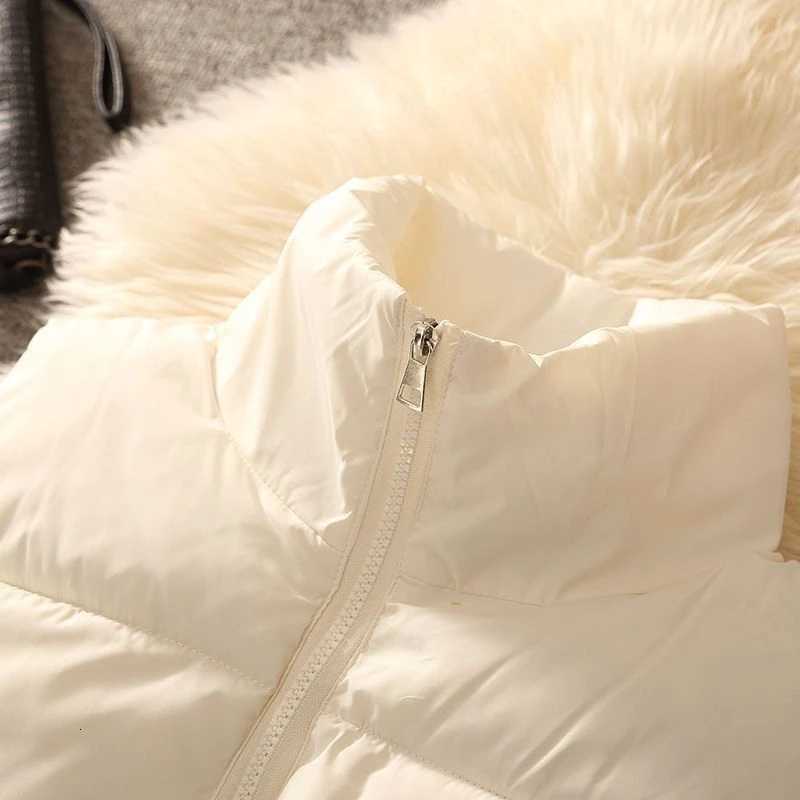 Womens Coat Korean Style Long Black Natural Down Vest Jacket for Women Puffer Sleeveless Vests Jackets Winter 2024 Ultra LightT251128