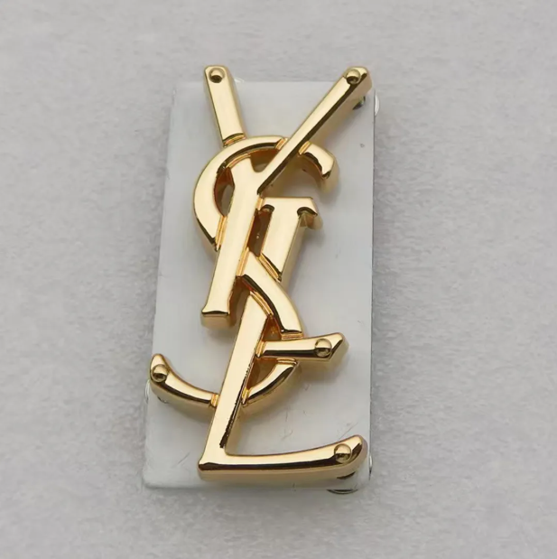 Brooch designer YSaintL brooch luxury broche Letter Gold Plated design Jewelry temperament versatile style brooch dinner wear 5 colours very nice
