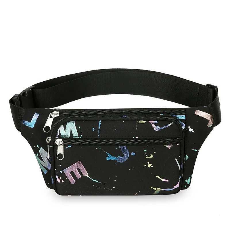 Fanny Packs Women Bronzing Printing Belt Bag Fashion Waist Bags Crossbody Bags Bum Bag Running Travel Workout Waist BagT251128
