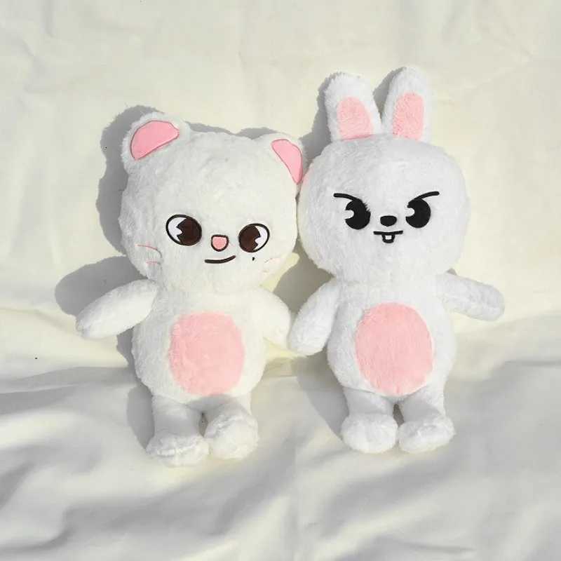 50cm Kpop Stray Kids Skzoo Plush Toy Wolfchan Kawaii Cartoon Stuffed Animal Plushie Doll Large Size Kids Babies Sleeping PillowT251128