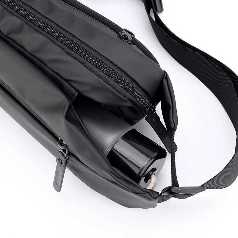 New Outdoor Casual Fashion Waist Bag Mens Shoulder Crossbody Bag Multi-purpose Waterproof Travel Chest Portable and DurableT251128