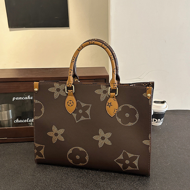 2025 Vintage-Inspired Designer Tote Bag for Women - Spacious Retro European Shoulder Bag, Stylish Large Capacity Handbag (Free Shipping)