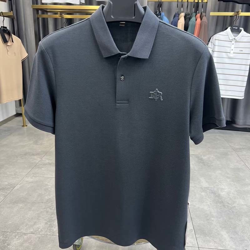 summer new men's short-sleeved casual and fashionable POLO shirt design trendy T-shirt 2025s hot