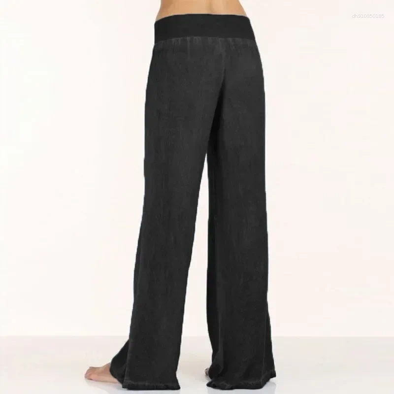 Pants 2025 Autumn Winter Women's Casual Thin Jeans Loose Wide Leg Trousers Plus Big Size XL-9XL 8XL 7XL 6XL XXXXXL