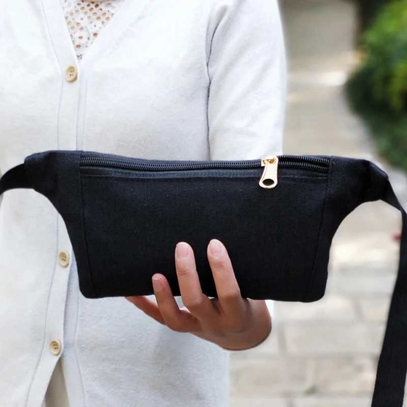 Fashion Fanny Pack Women Waist Pack Casual Chest Crossbody Bags Travel Belt Bag Female Canvas Causal Sport Shoulder Bag PurseT251128