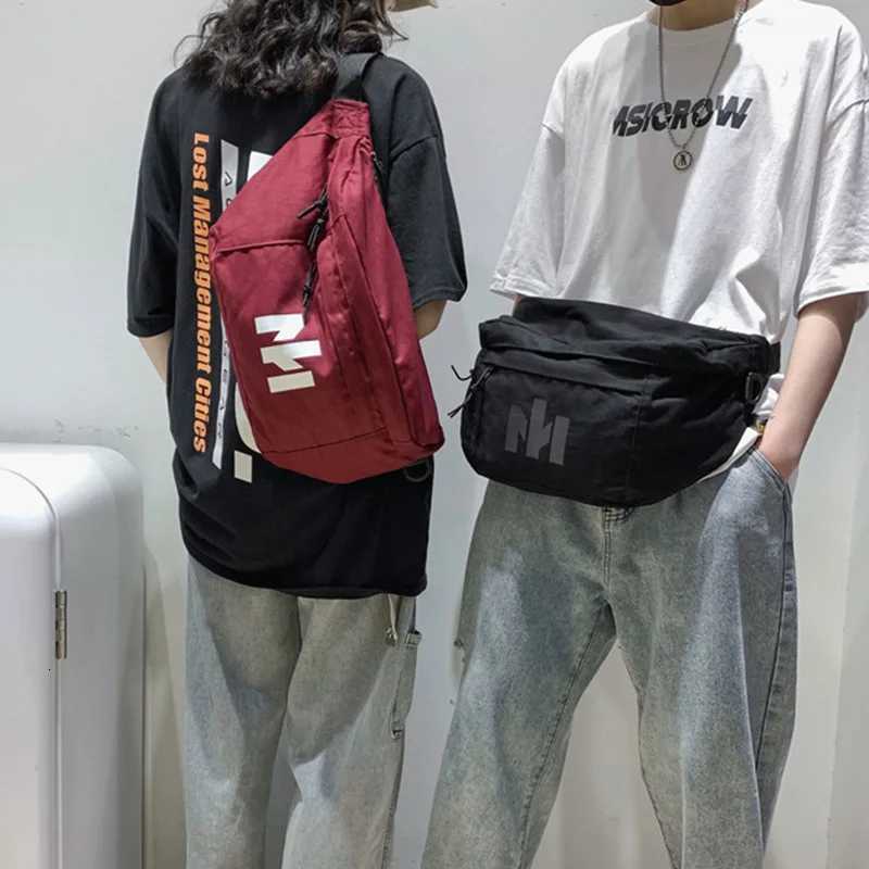 2024 new Waist Bag Unisex Leisure Chest pack Street Hip hop Belt Bag Girls boys Chest Bag Large capacity Shoulder Crossbody BagsT251128