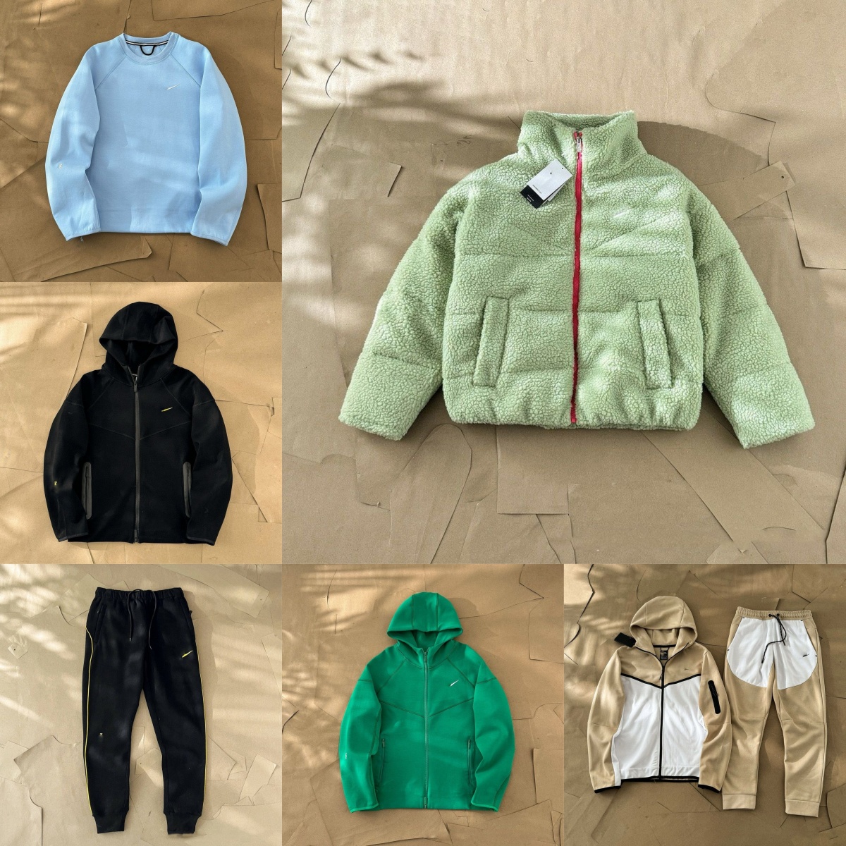 Men Winter Jackets Designer Men's Hooded and Pants High Street Letter Embroidery Sweatshirt Artificial Fur Effect Motorcycle Coat with Fur Integration