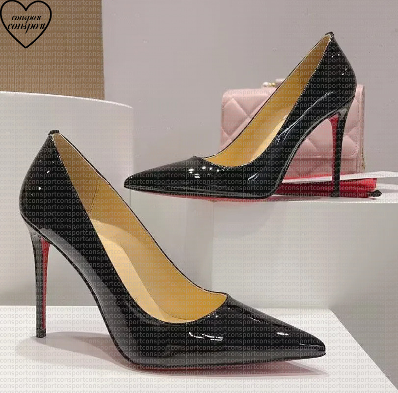 Designers High Heels Womens Wedge Luxurys Pump Platform Peep-toes Sexy Pointed Toe Red Sole Sandals Party Date Formal occasion Dinner Ladys Classics Heels EU35-43