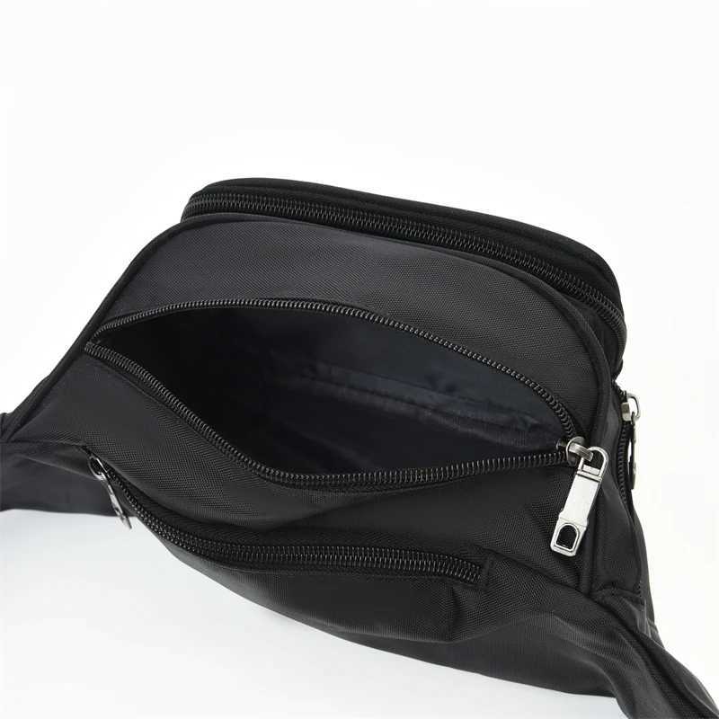 Unisex Multifunctional Waist Bag Large Capacity Waterproof Oxford Business Pack Trendy Crossbody Chest Bag for Travel WorkT251128