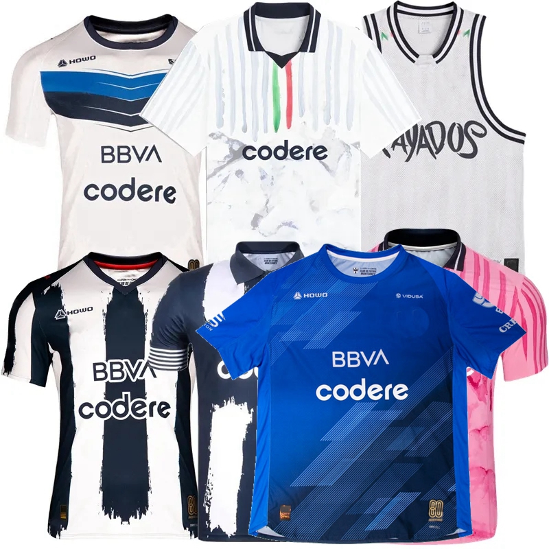 Sergio Ramos 2024 2025 2026 CF Monterrey CANALES Soccer Jerseys Retro 1994 95 96 97 98 99 2000 01 L.OCAMPOS G.BERTERAME V.GUZMAN football men women and kids shirt