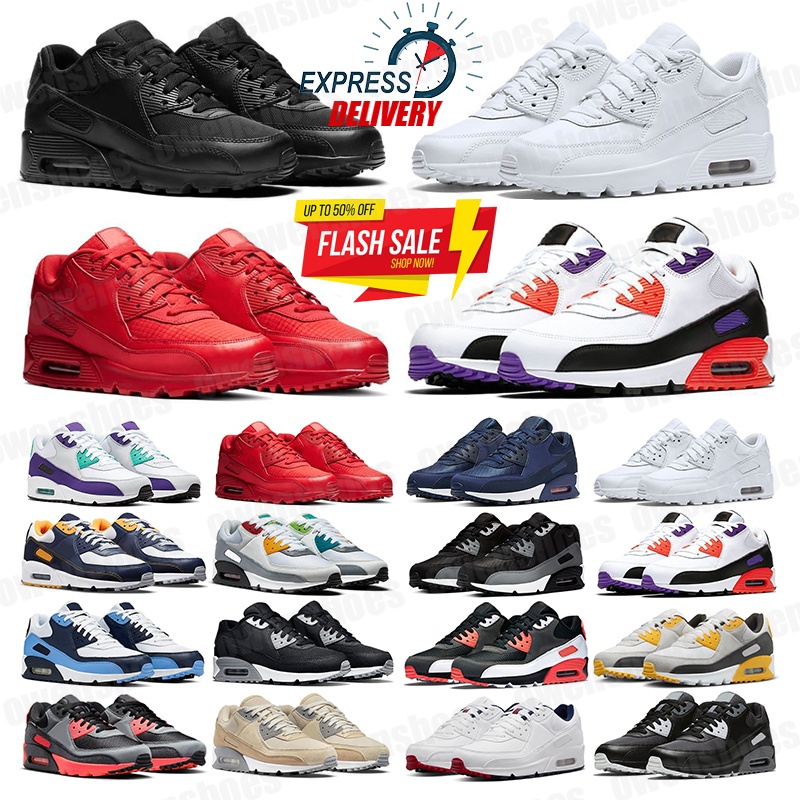 2026 Designer Sports 90s Running Shoes Crater Foam Black White Gum Blue Void 90s Caramel Peace Love Viotech Be True Mens Women Trainers Sneakers Sports shoes 36-46