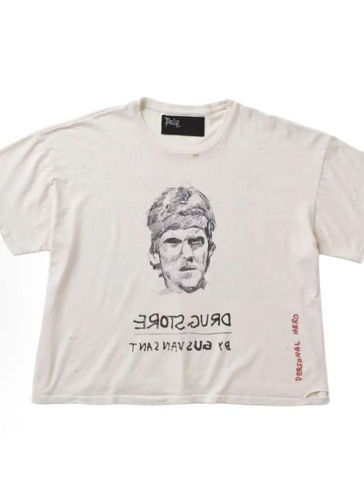 Oversized T-Shirt Men Women Best Quality T Shirt Tee Tops Print 26ss