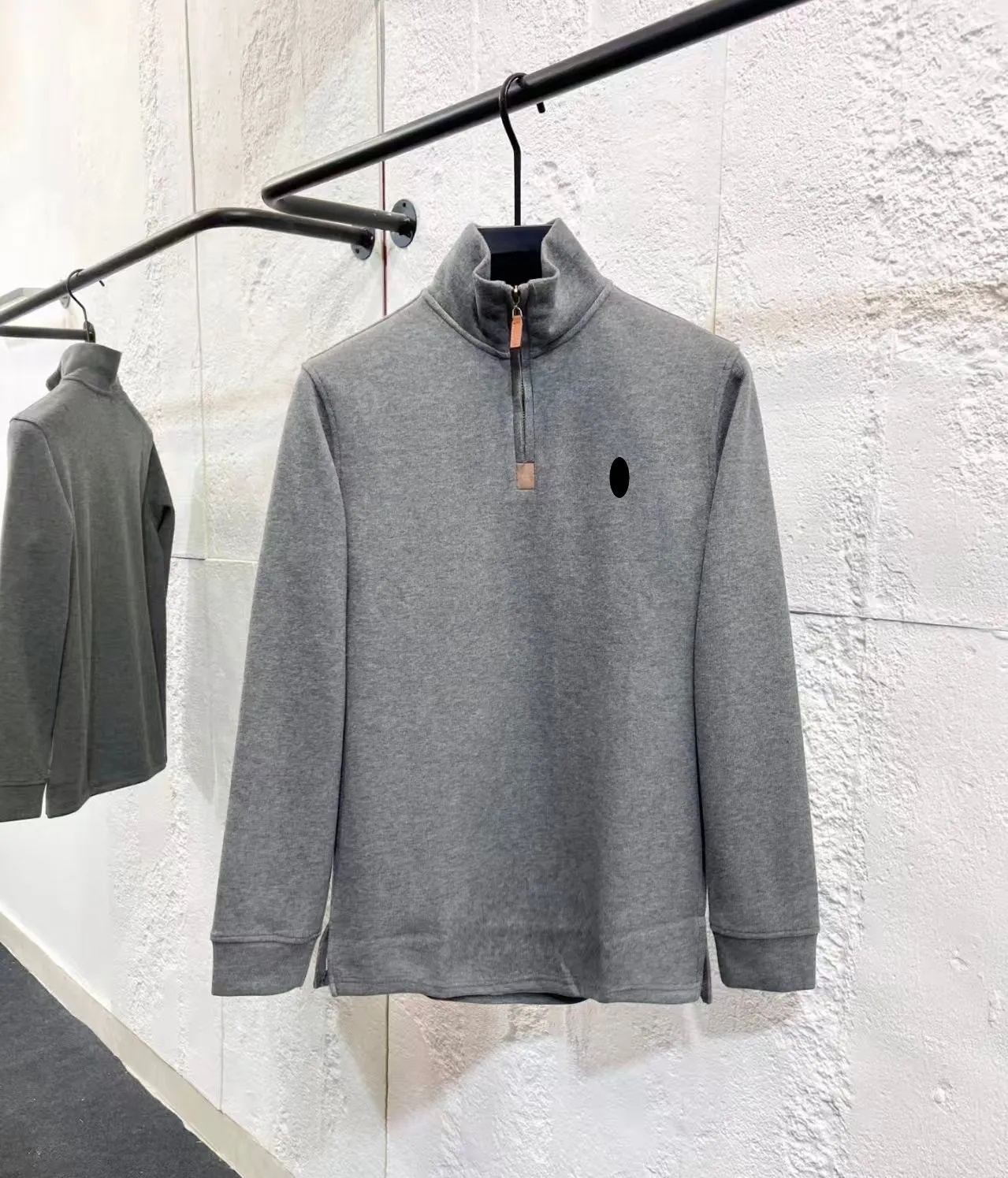 Polo Sweater Men Qu… - image