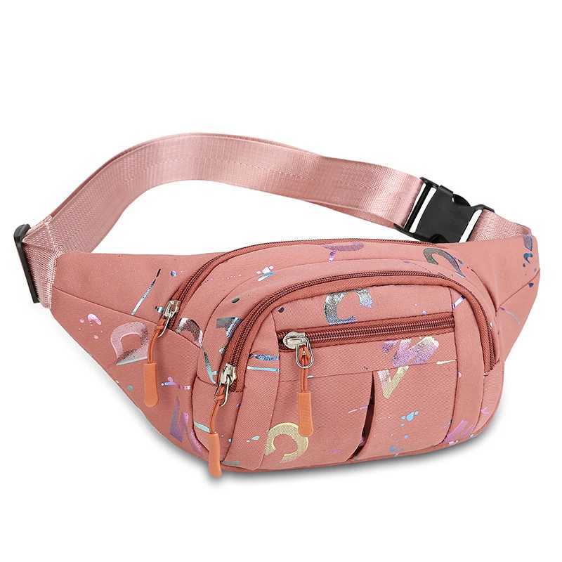 Womens Waterproof Waist Bag - Stylish Oxford Cloth Fanny Pack with Adjustable Belt Crossbody Chest Bag Hip PurseT251128
