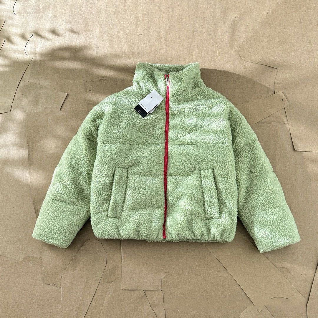 Men's Fashion Sweatshirt Sportswear Casual Long-Sleeved Women High Street Knitted Round Neck Pullover Fleece-Lined Warm Sweatshirt