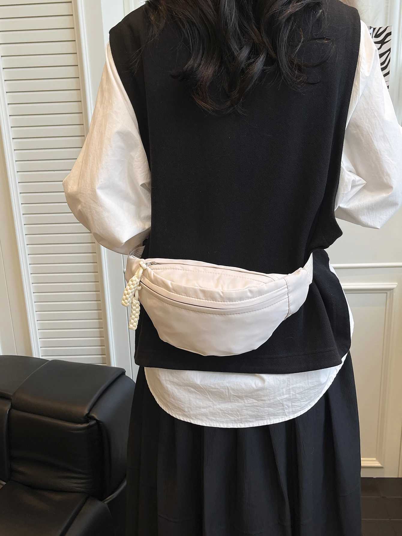 Fashion Nylon Fanny Pack Crossbody Bag Waist Bag Shoulder Bag Womens Casual Sling Purse For Outdoor Sports Sport BagsT251128