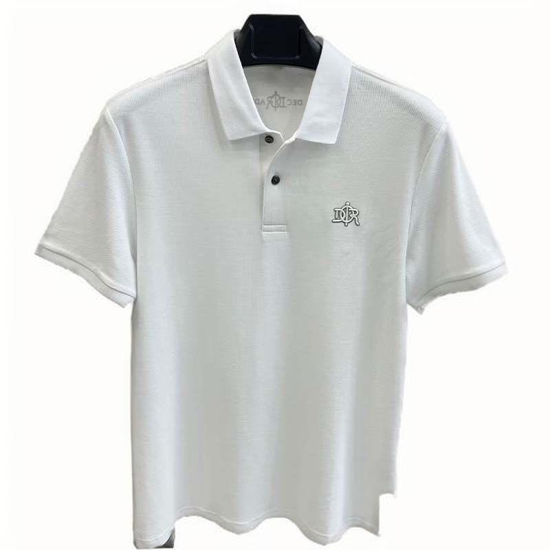 summer new men's short-sleeved casual and fashionable POLO shirt design trendy T-shirt 2025s hot