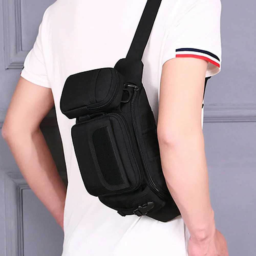 Men Waist Fanny Pack Hip Bum Belt Bags Military Assault Nylon Sports Climb Travel Hiking Male Combination Sling Chest BagT251128