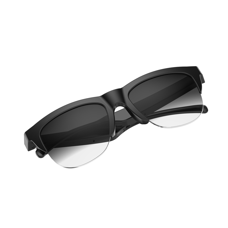 F02 Intelligent Color Changing Smart Sunglasses Glasses Bluetooth Wireless Audio Call Outdoor Sports Headphones Anti UV Blue Light Waterproof
