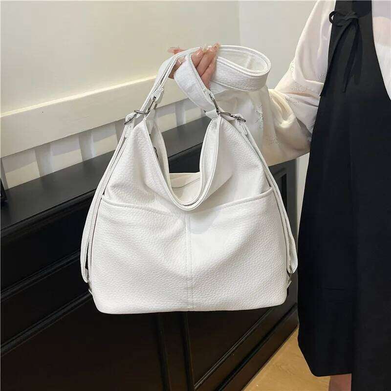 Designer Luxury Trendy Women S Faux Leather Shoulder Bags Versatile Handbags Crossbody Purse With Long Strap For Daily Use Work Travel Shopping