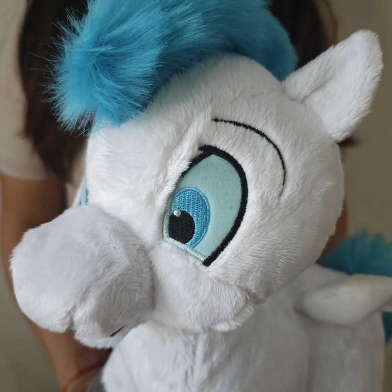 35cm Original Hercules lightning Pegasus Plush Doll Horse Super soft plush toys for kids Birthday giftT251128