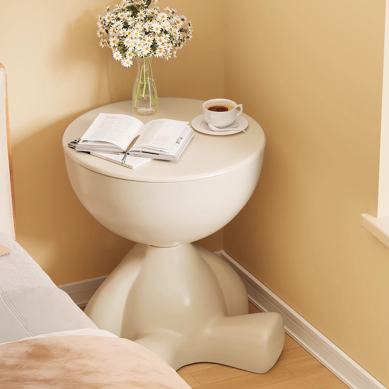 Home sofa side table shelf bedroom balcony movable B28