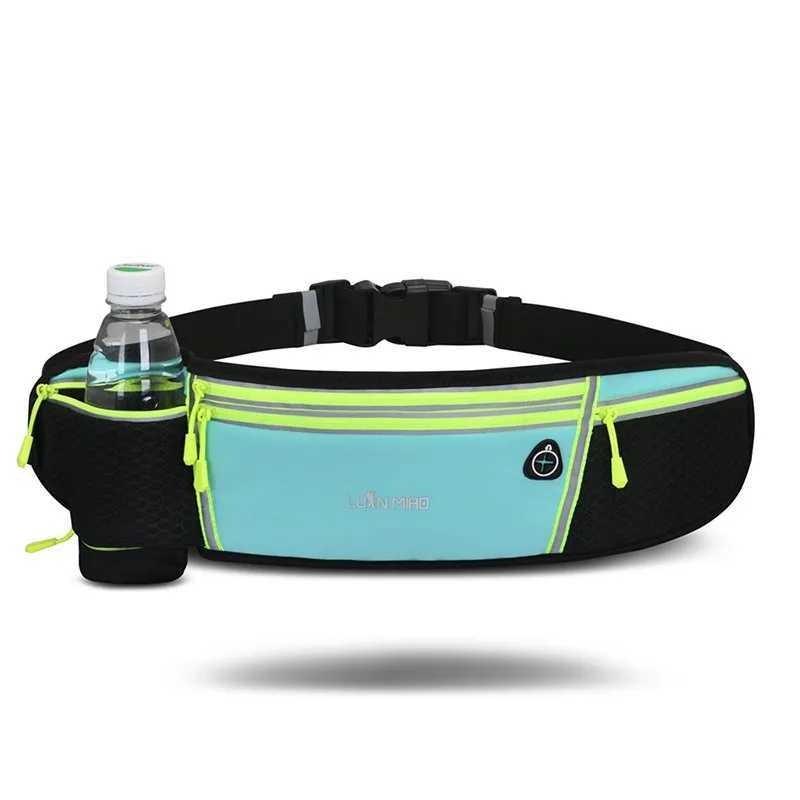 Outdoor Sports Waist Bag Mobile Phone Bag Waist Bag for Men and Women Multifunctional Belt Bag That Can Hold Water BottleT251128