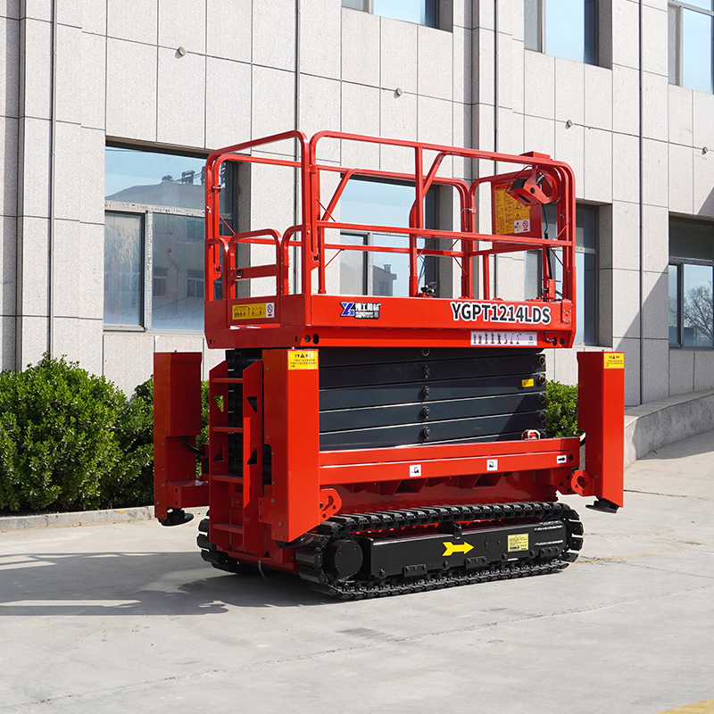 Premium 2-16m Scaffold Lift Platform - Hydraulic Incline Lifting System Outdoor