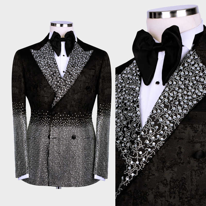 Elegant Black Jacqu… - image