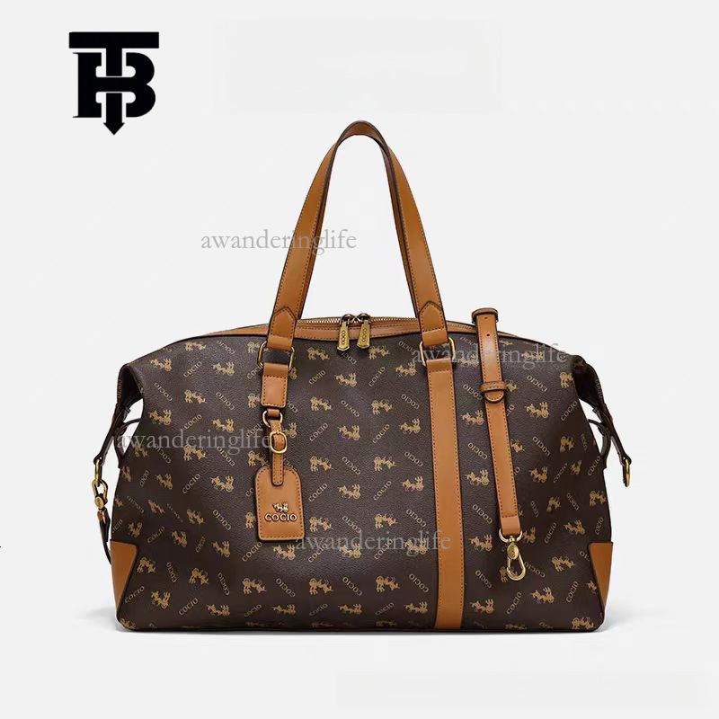 TB BHULAMTE Designer Luxury New Checkered Classic Handbag Large Capacity Elegant Versatile Fashion Travel Bag Simple Shoulder Bag