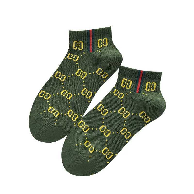 7 pairs of spring and summer college style socks womens ins trend boat socks trendy brand letter womens socks size 37-44 J251128