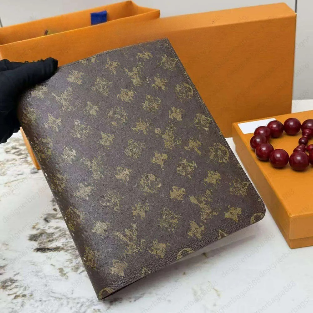 Designer Agenda Large Desk agenda Cover Holders Business Notebook Diary Protective Case Card Holder Wallets Desktop Designers Notepad unisex