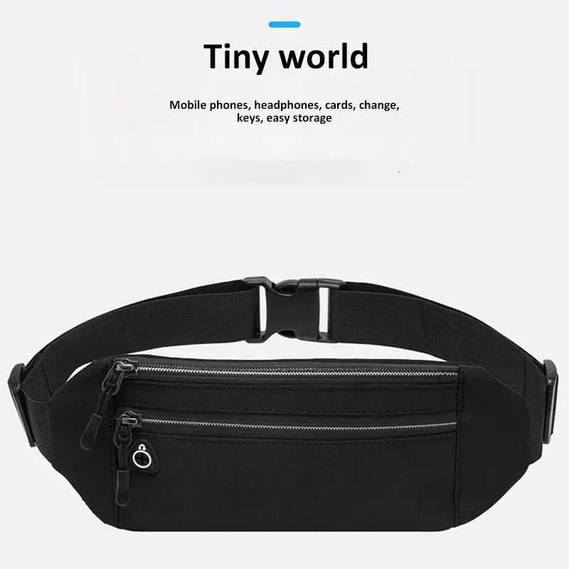 Waist Running Bag Multifunctional Sports Fanny Pack Women Men Belt Bag Waterproof Gym Bag Phone Pouch Running AccessoriesT251128