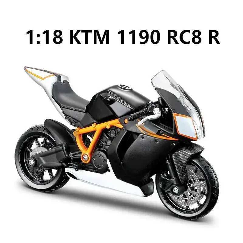 118 Kawasaki KX450F Alloy Motorbike Model Dirt Bike Simulation Collectible Motorcycle for Boys Enthusiasts KTM/Yamaha J251129